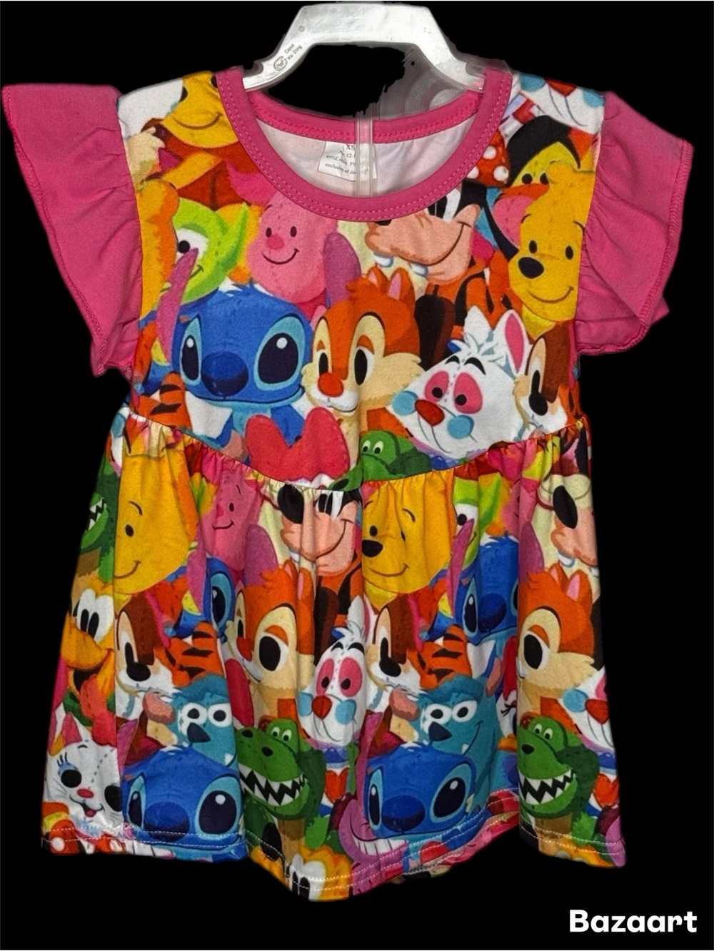 Dress 12-18 months Disney inspired characters. Fun soft playful